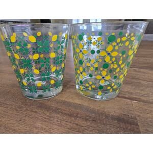 Pallini Roma Limoncello 12oz Glass Tumbler Set of 2